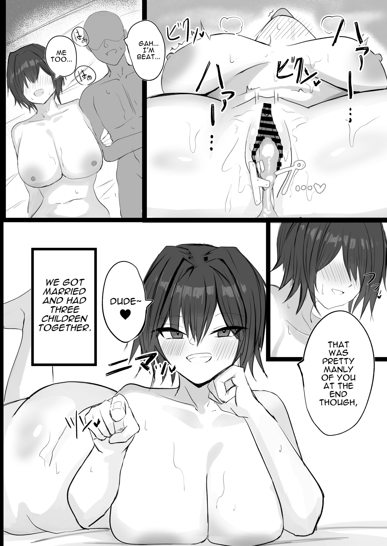 Hentai Manga Comic-Sex With My J-cup Bust Friend Who I Used To Think Was A Guy-Read-34